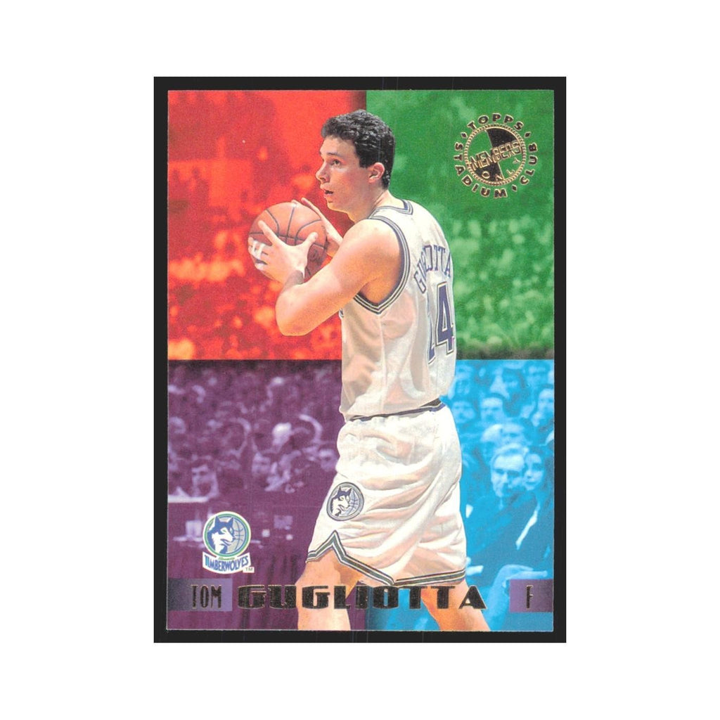 1995 Stadium Club Members Only Tom Gugliotta Timberwolves #32