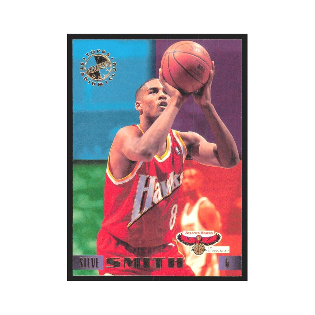 1995 Stadium Club Members Only Steve Smith Hawks #14