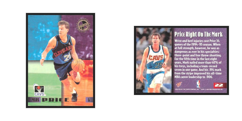 1995 Stadium Club Members Only Mark Price Cavaliers #22