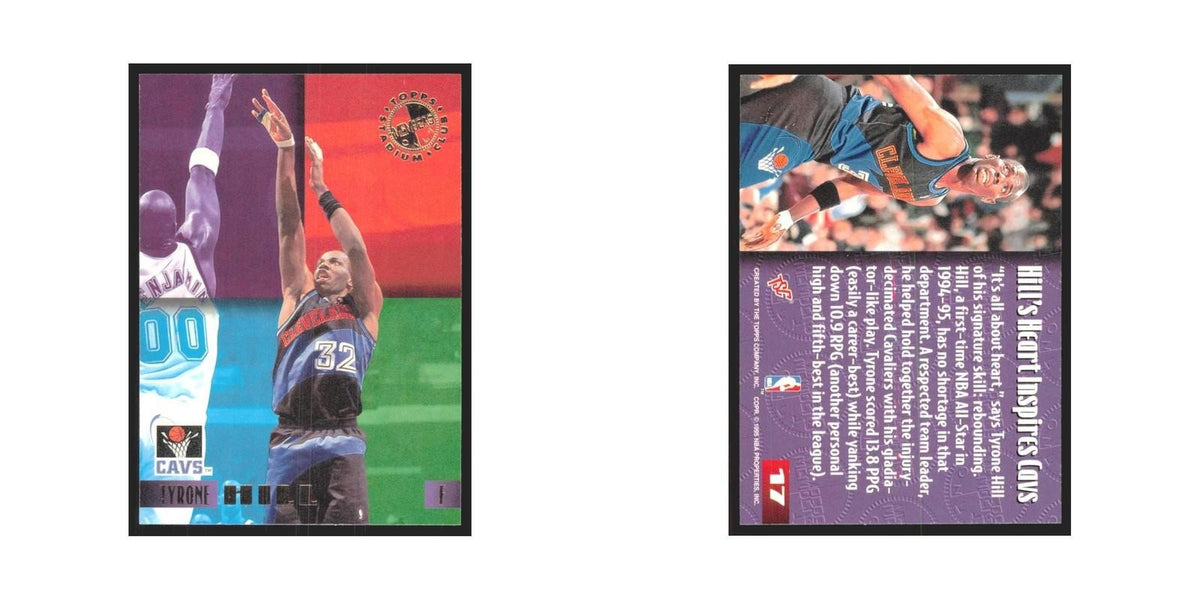 1995 Stadium Club Members Only Tyrone Hill Cavaliers #17