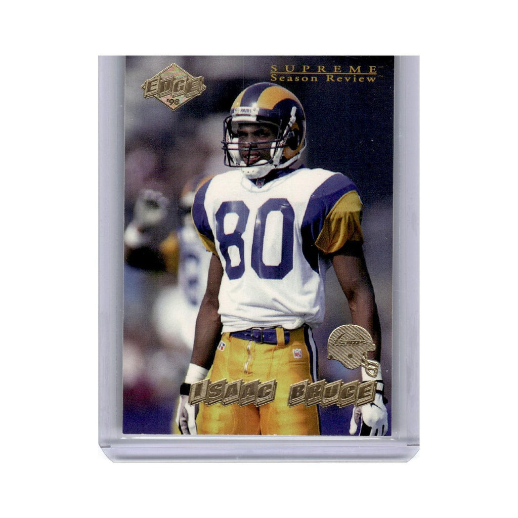 Isaac Bruce 1998 Collector's Edge Supreme Season Review #174 St. Louis Rams NM