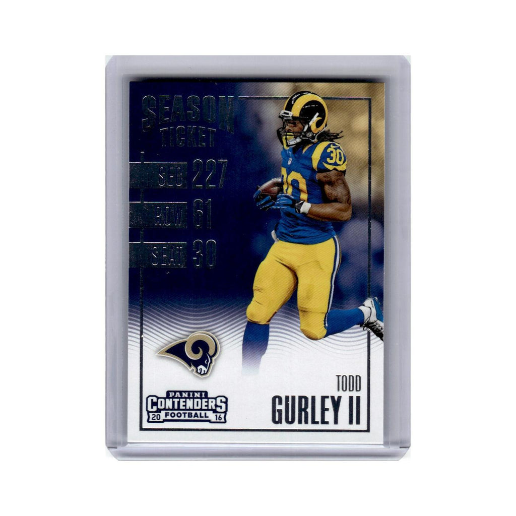 Todd Gurley II 2016 Panini Contenders #17 Los Angeles Rams Football Card NM