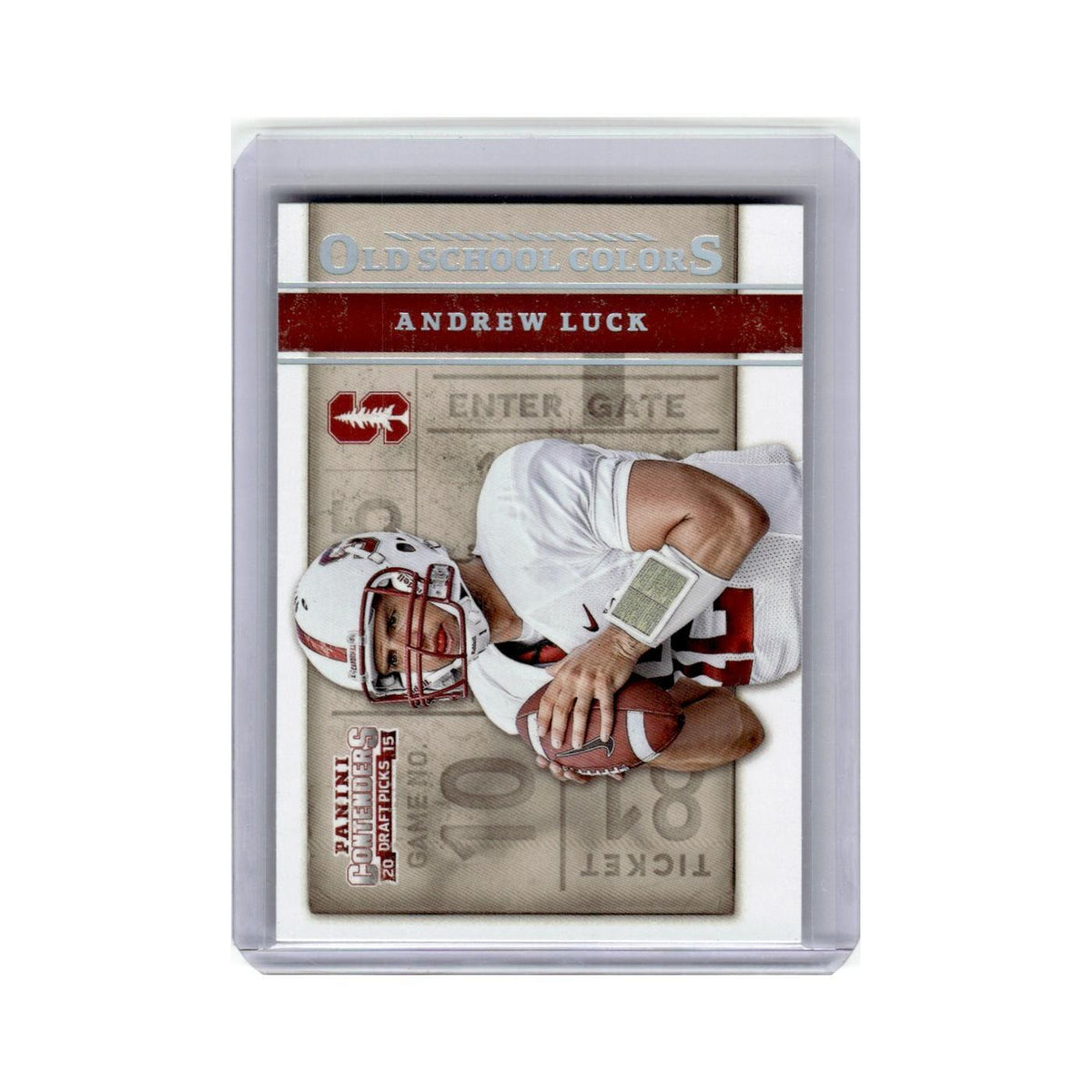 Andrew Luck 2015 Panini Contenders Draft Picks Old School Colors #3 NM