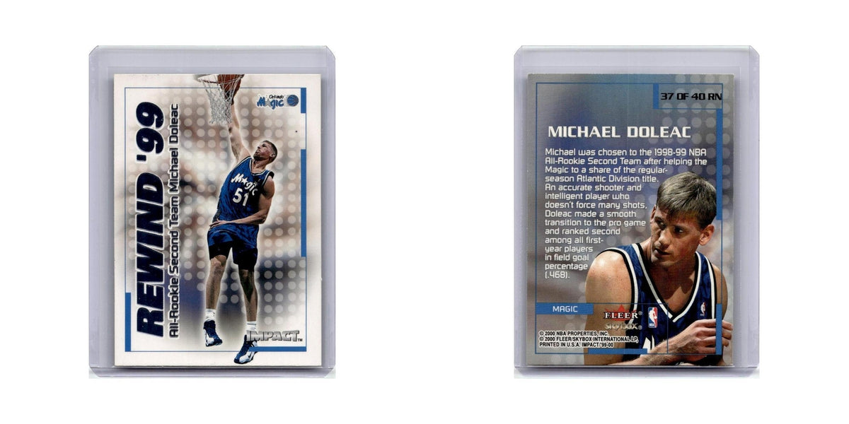 Michael Doleac 1999 SkyBox Impact #37RN Orlando Magic Basketball Card NM