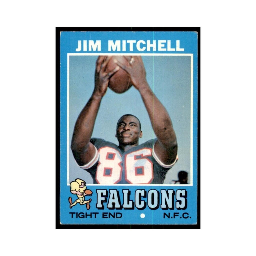 1971 Topps Jim Mitchell Football Cards #84
