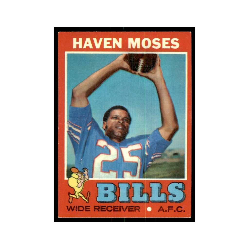 1971 Topps Haven Moses Football Cards #112