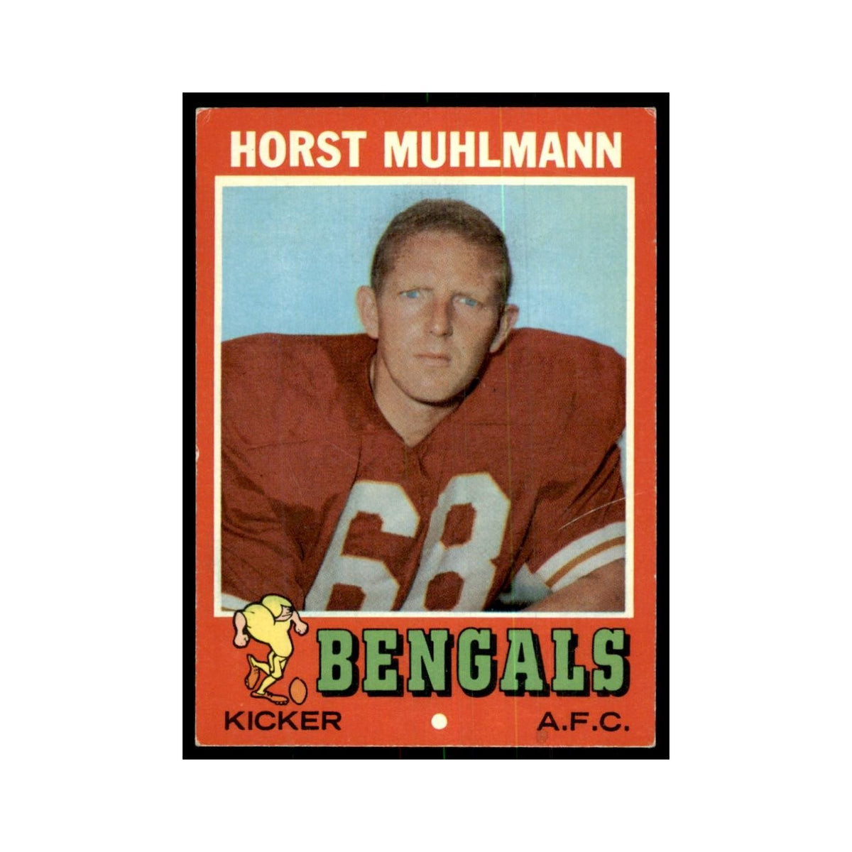 1971 Topps Horst Muhlmann Football Cards #49