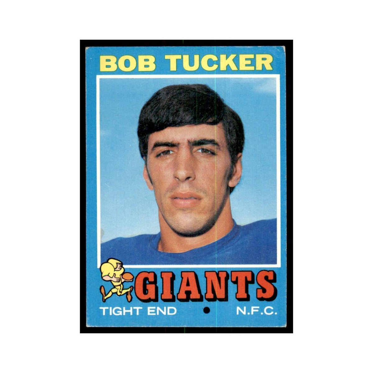 1971 Topps Bob Tucker Football Cards #79