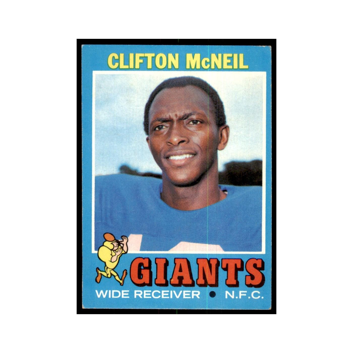 1971 Topps Clifton McNeil Football Cards #15