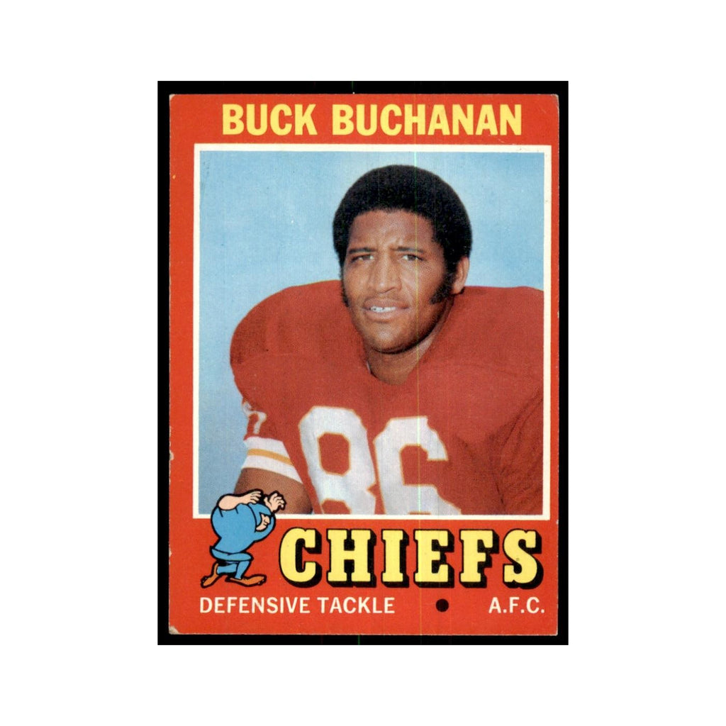 1971 Topps Buck Buchanan Football Cards #13