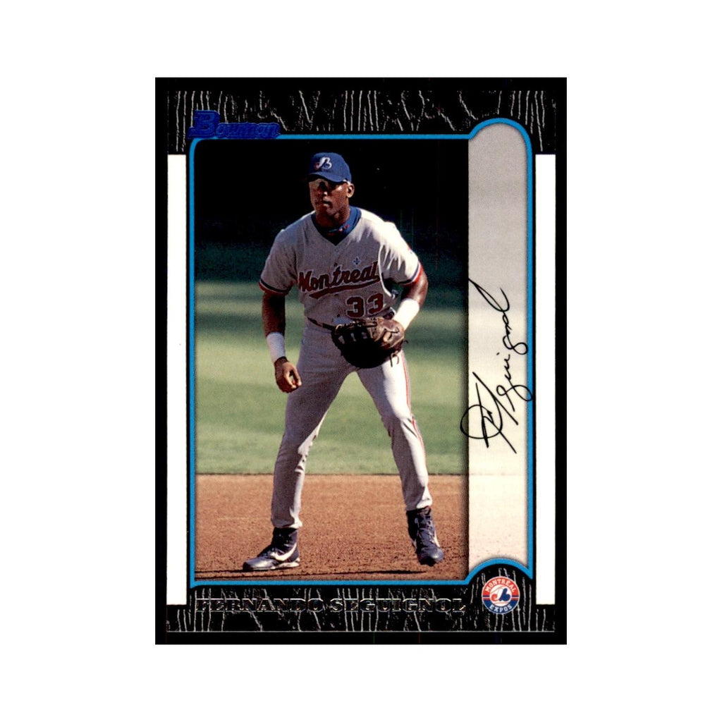 1999 Bowman Fernando Seguignol Baseball Cards #205