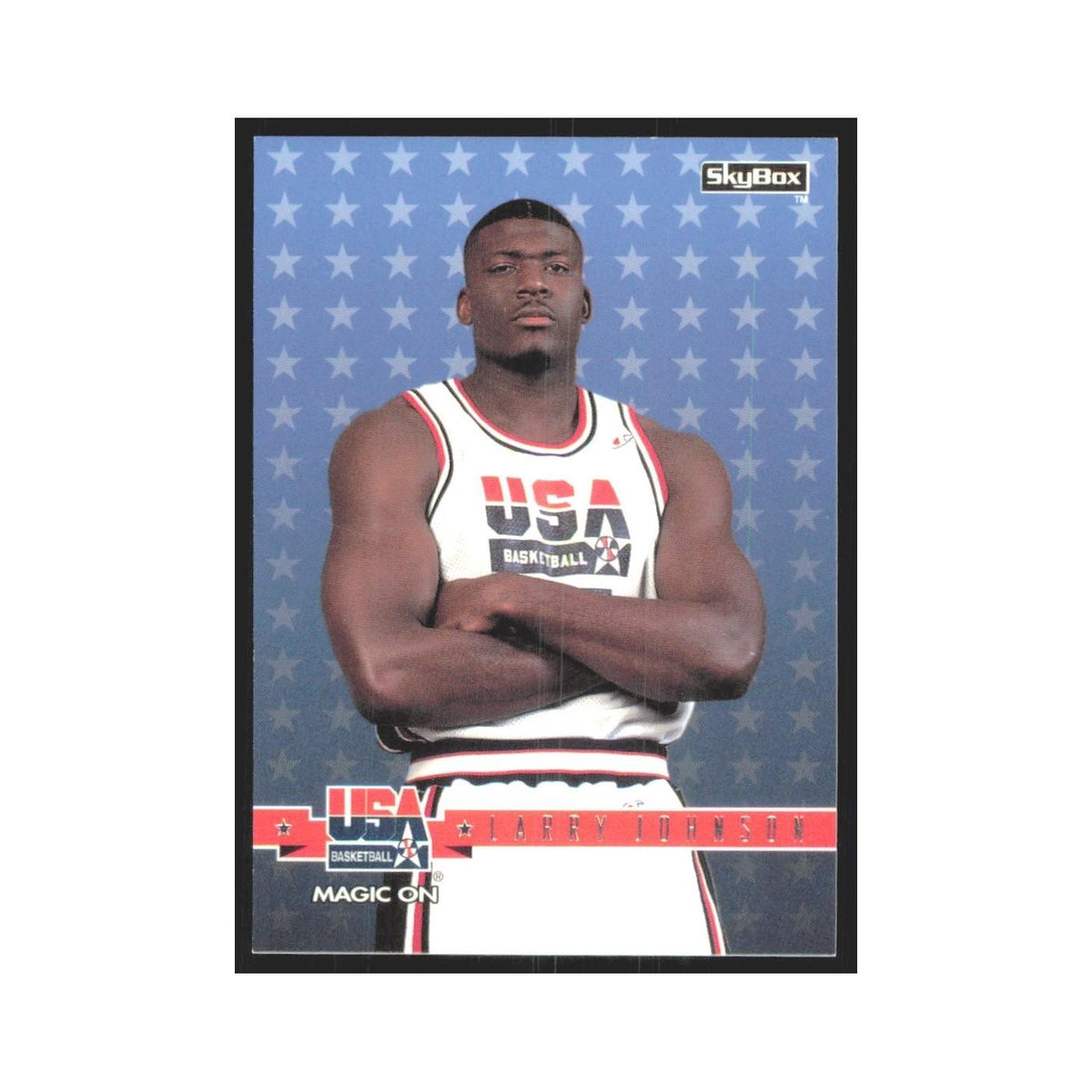 1994 SkyBox USA Larry Johnson USA #12