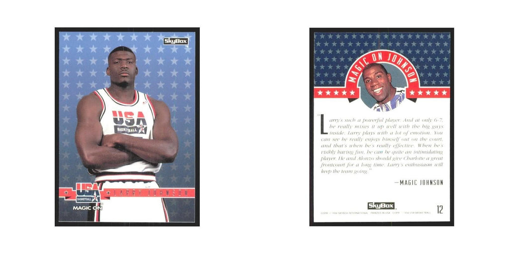1994 SkyBox USA Larry Johnson USA #12
