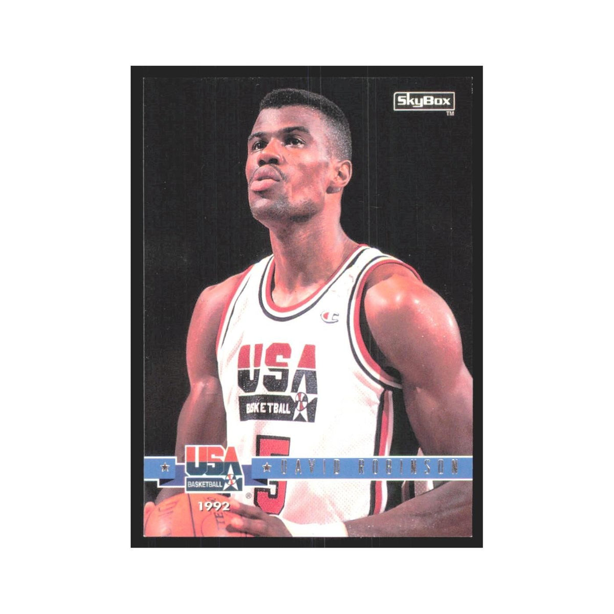 1994 SkyBox USA David Robinson USA #88