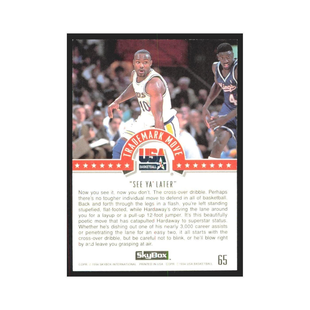 1994 SkyBox USA Tim Hardaway USA #65