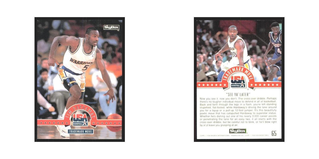 1994 SkyBox USA Tim Hardaway USA #65