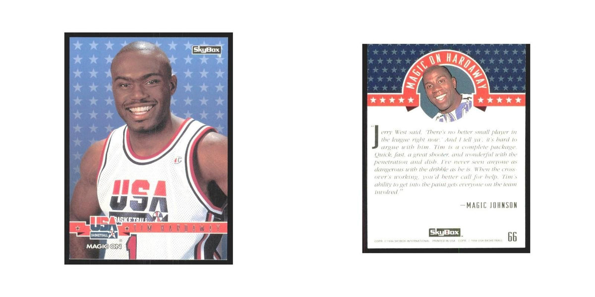 1994 SkyBox USA Tim Hardaway USA #66