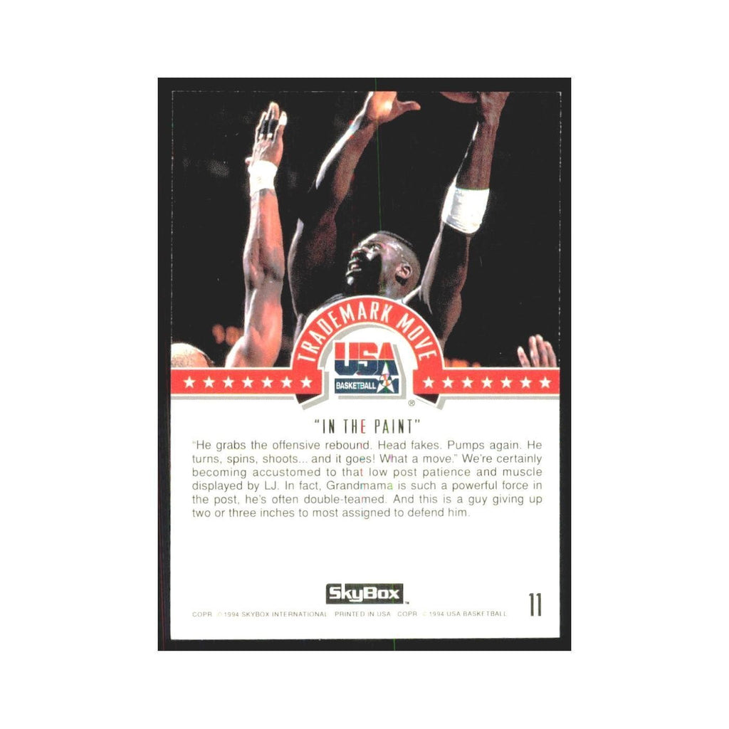 1994 SkyBox USA Larry Johnson USA #11