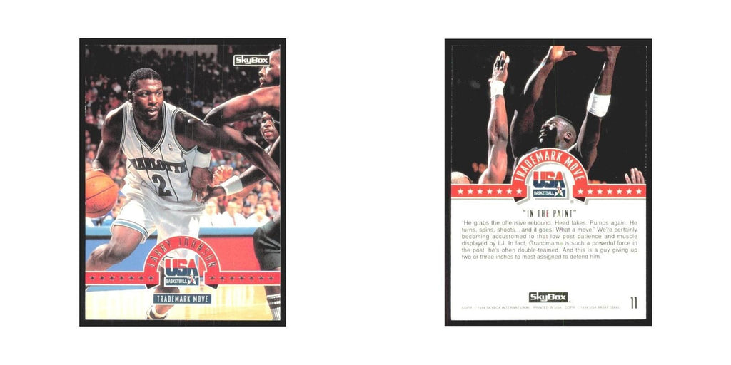 1994 SkyBox USA Larry Johnson USA #11