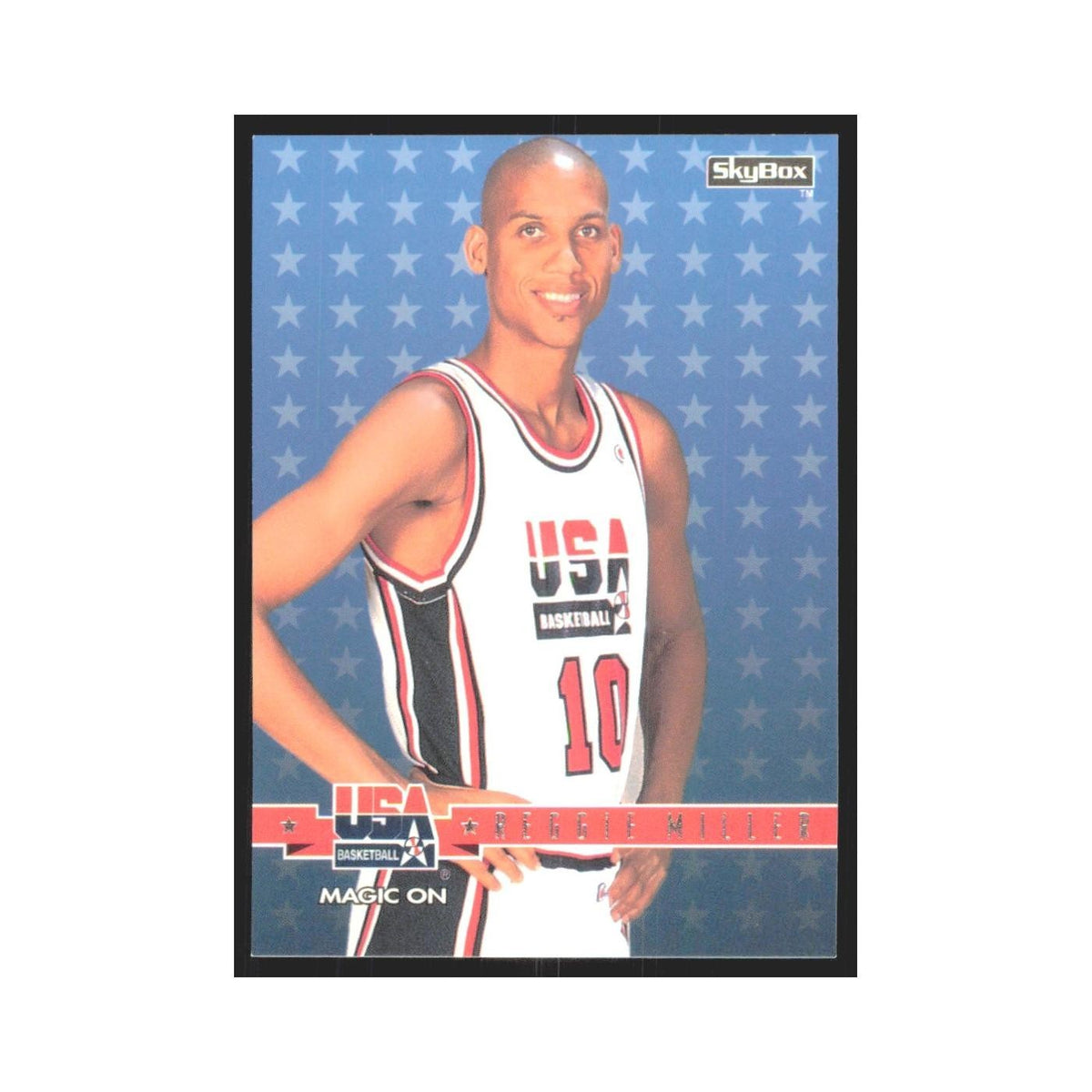 1994 SkyBox USA Reggie Miller USA #78