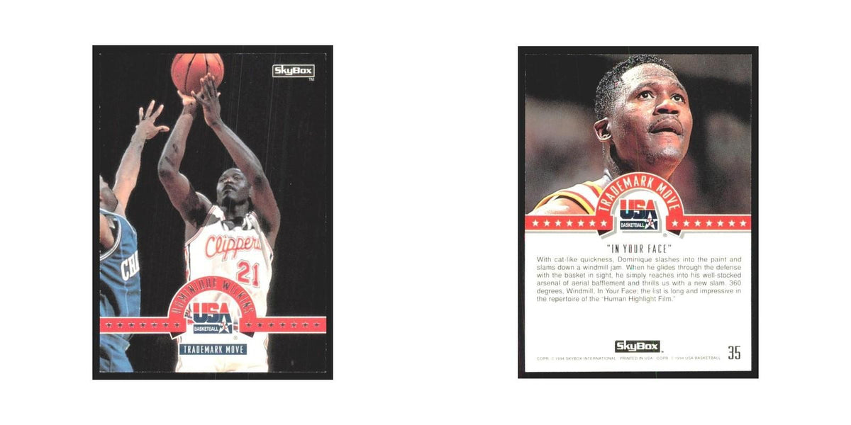 1994 SkyBox USA Dominique Wilkins USA #35