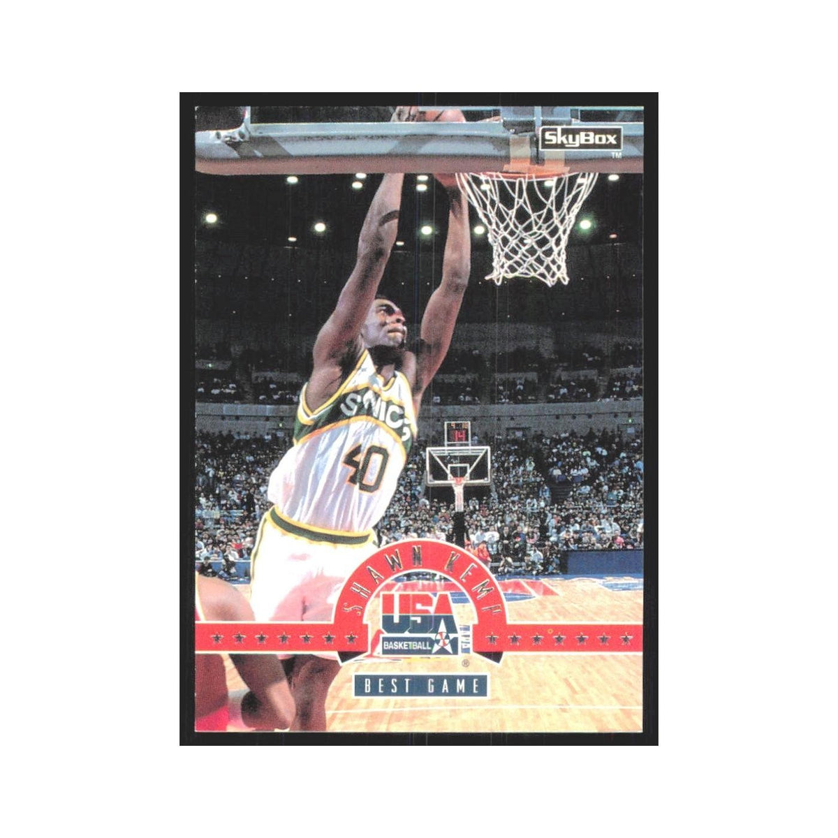 1994 SkyBox USA Shawn Kemp USA #15