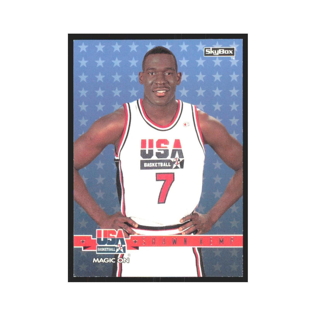 1994 SkyBox USA Shawn Kemp USA #18