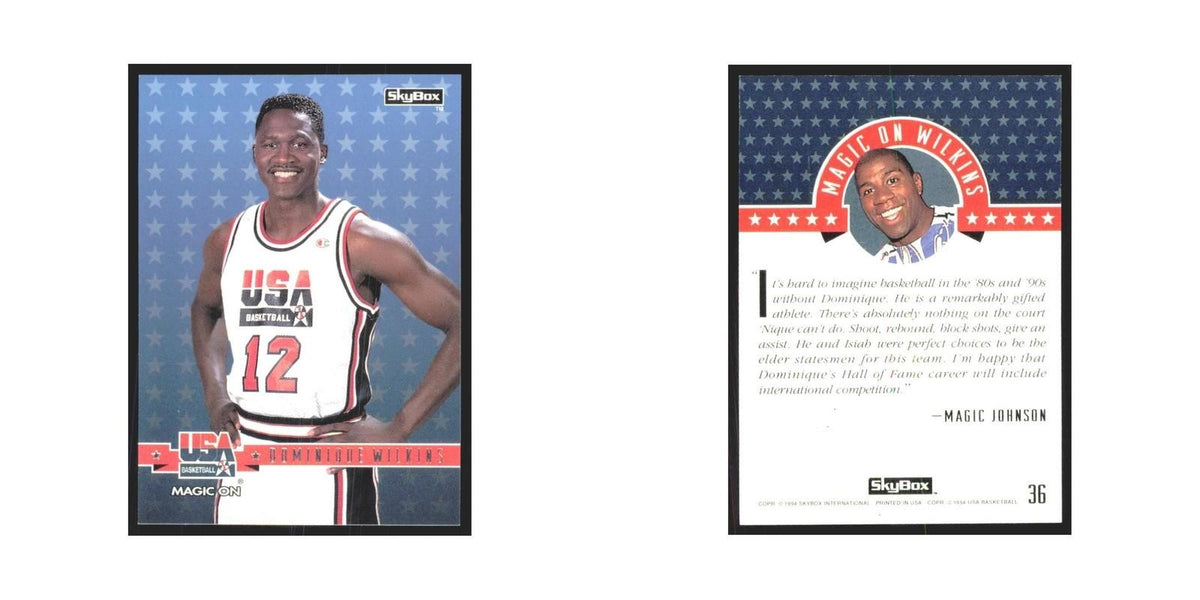 1994 SkyBox USA Dominique Wilkins USA #36