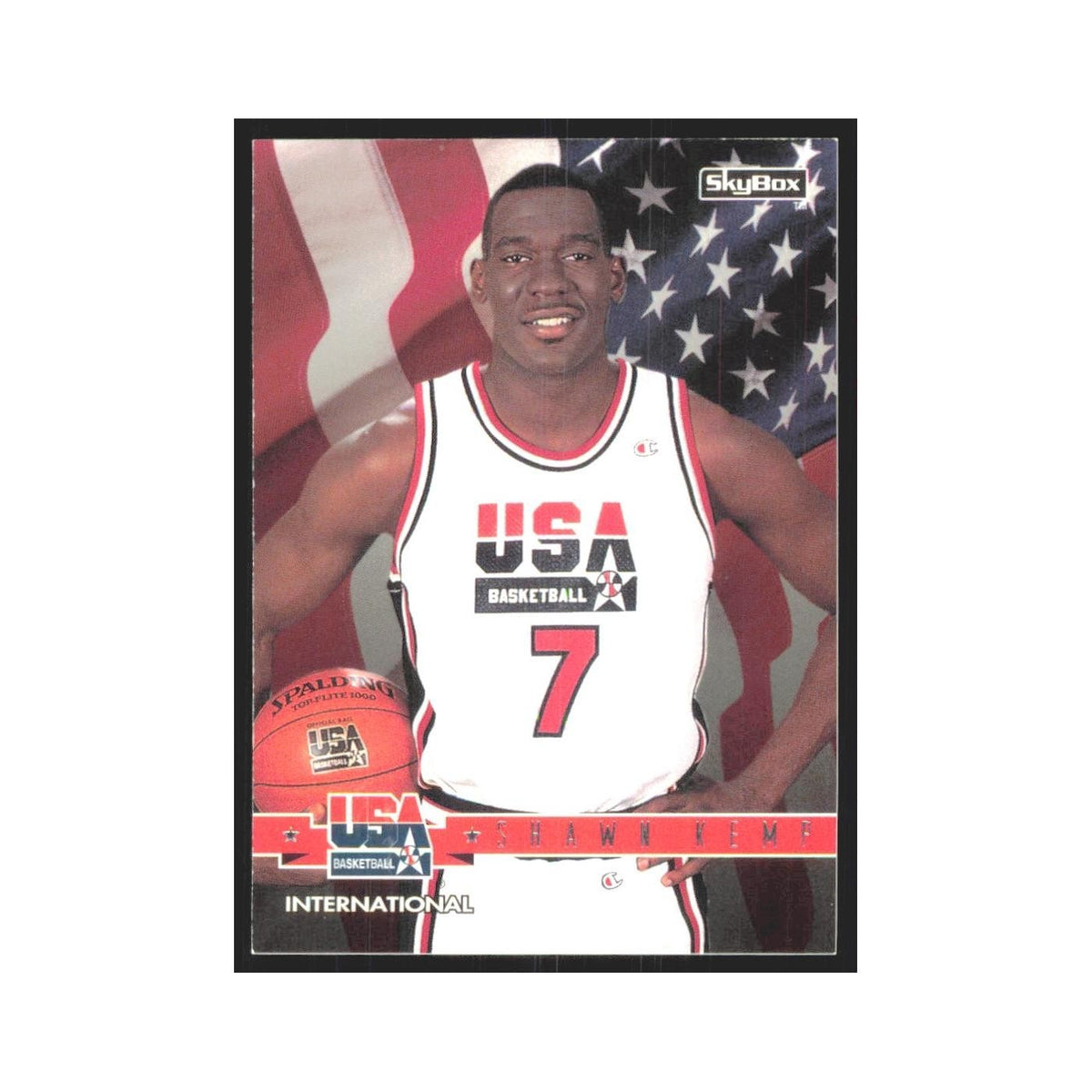 1994 SkyBox USA Shawn Kemp USA #13