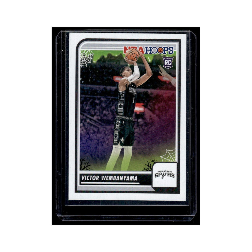 Victor Wembanyama Rookie Halloween 2024 Hoops #108 San Antonio Spurs NM