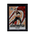 Trae Young #/25 2023 Panini Mosaic Give and Go Orange Fluorescent #10 Hawks NM
