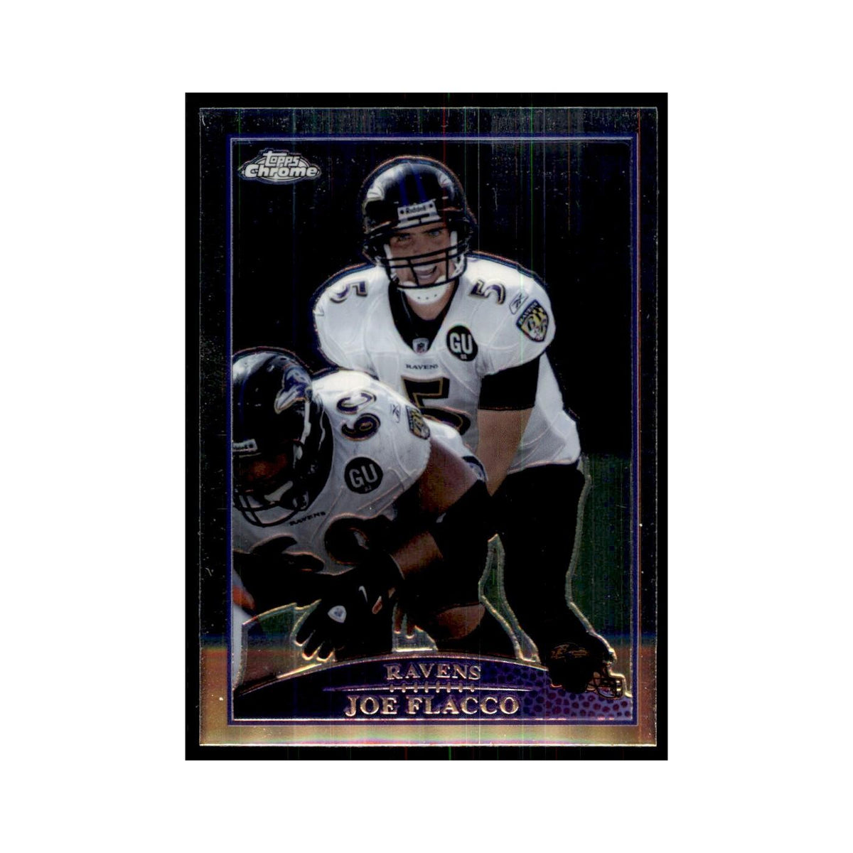 2009 Topps Chrome Joe Flacco Football Cards #TC81