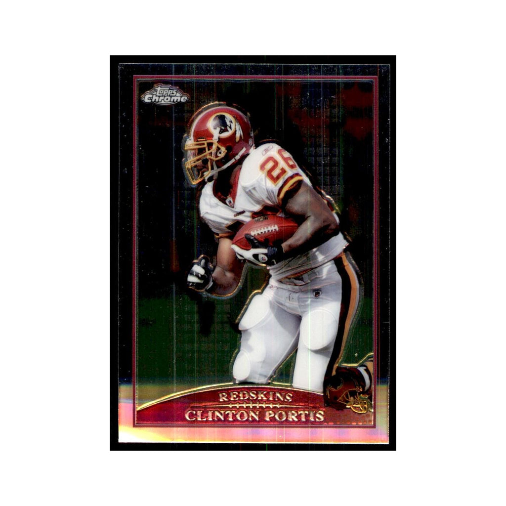 2009 Topps Chrome Clinton Portis Football Cards #TC37