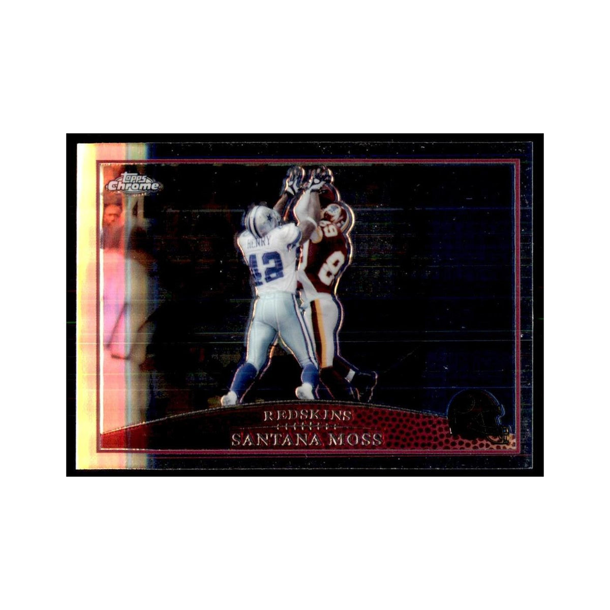 2009 Topps Chrome Santana Moss Football Cards #TC1