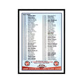 2009 Topps Chrome Checklist 1 of 2 Football Cards #nan