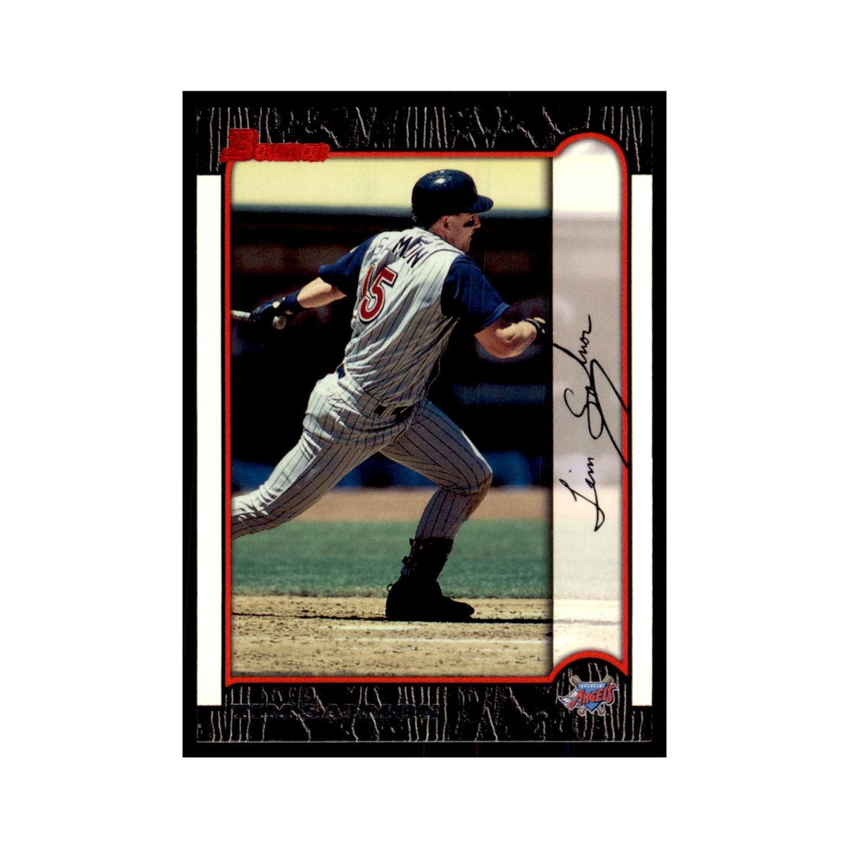 1999 Bowman Tim Salmon Baseball Cards #273
