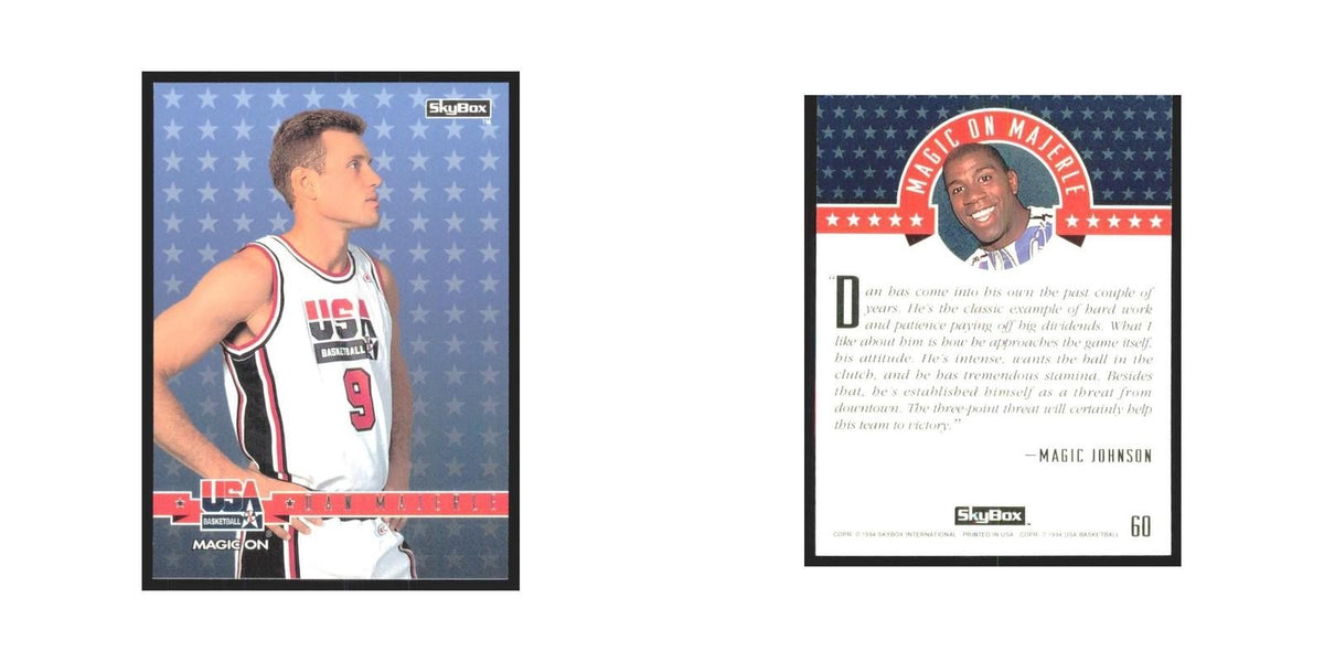 1994 SkyBox USA Dan Majerle USA #60