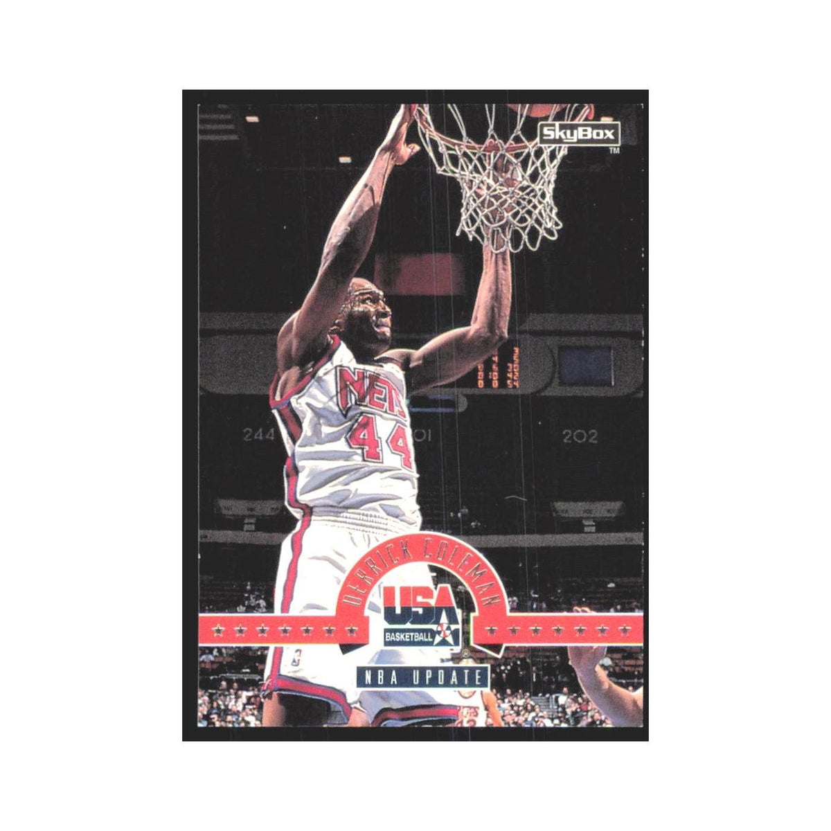 1994 SkyBox USA Derrick Coleman USA #40