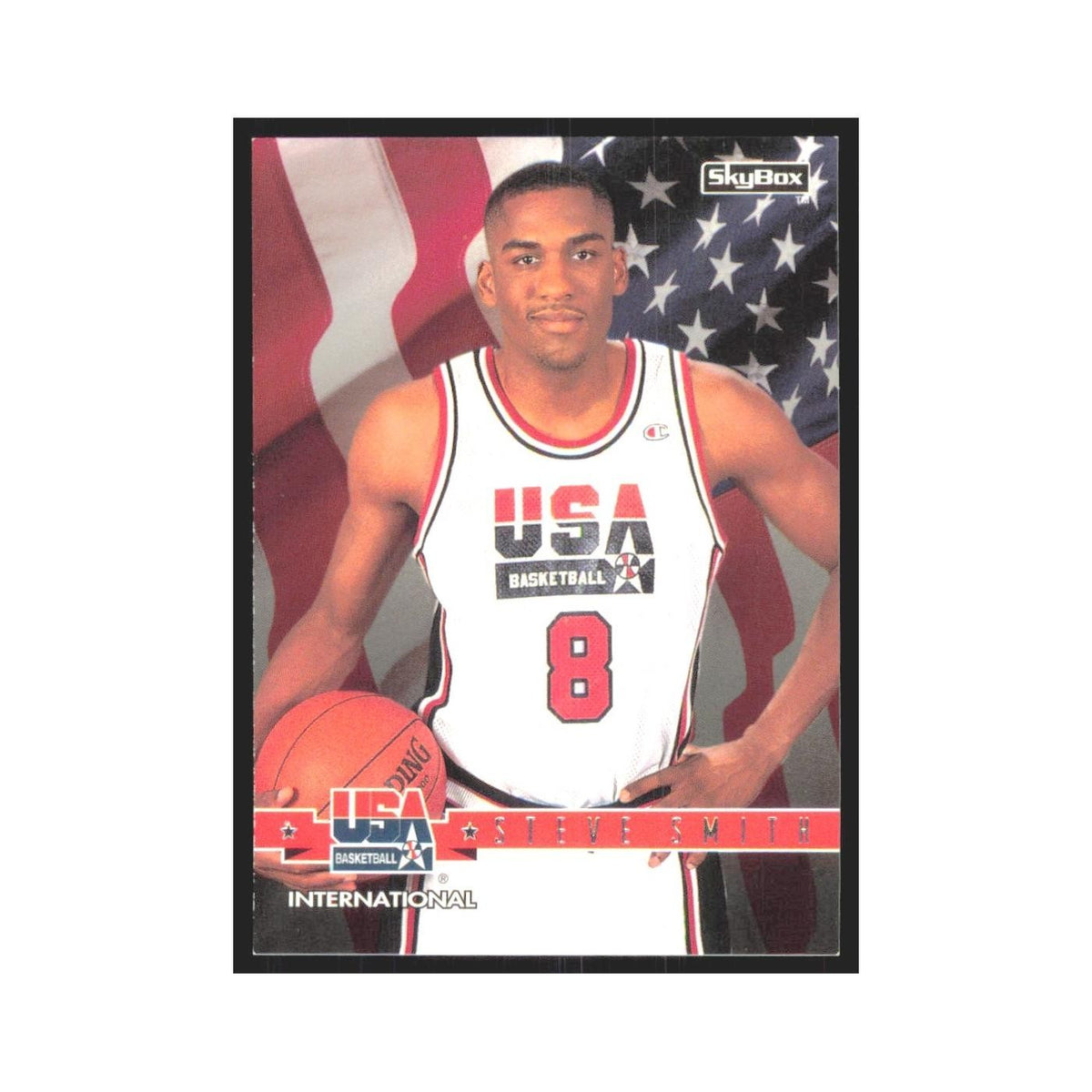 1994 SkyBox USA Steve Smith USA #25