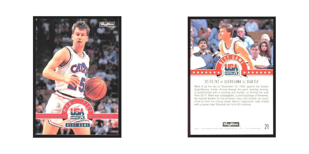 1994 SkyBox USA Mark Price USA #21