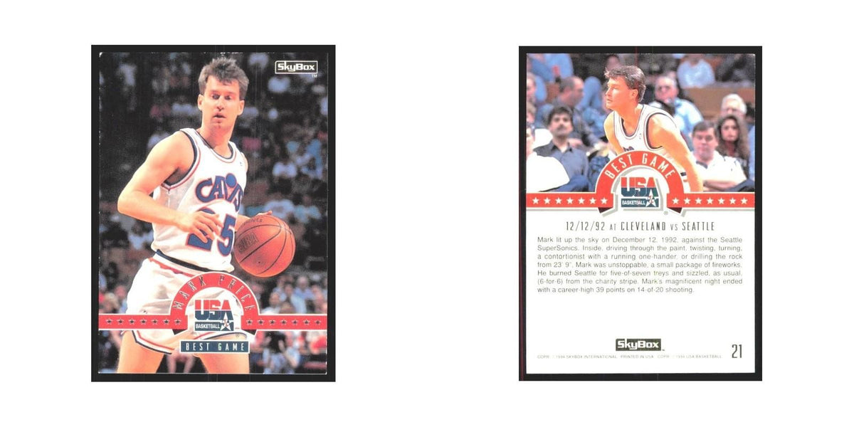 1994 SkyBox USA Mark Price USA #21