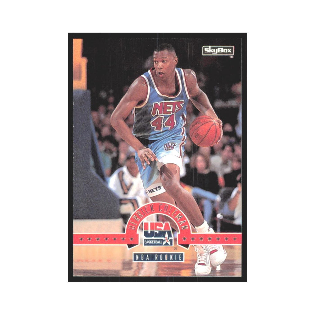 1994 SkyBox USA Derrick Coleman USA #38
