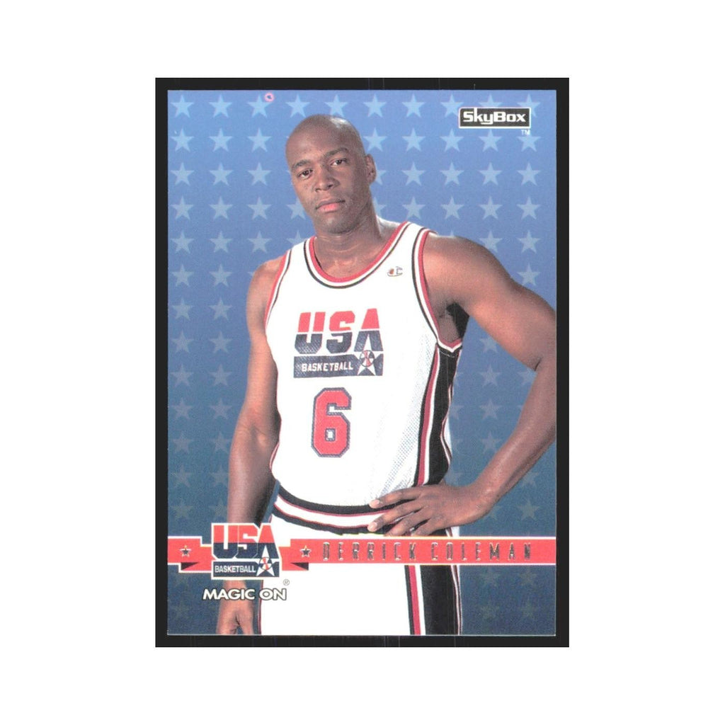 1994 SkyBox USA Derrick Coleman USA #42