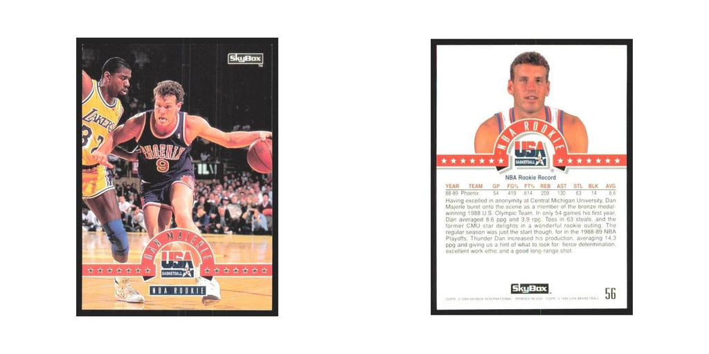 1994 SkyBox USA Dan Majerle USA #56