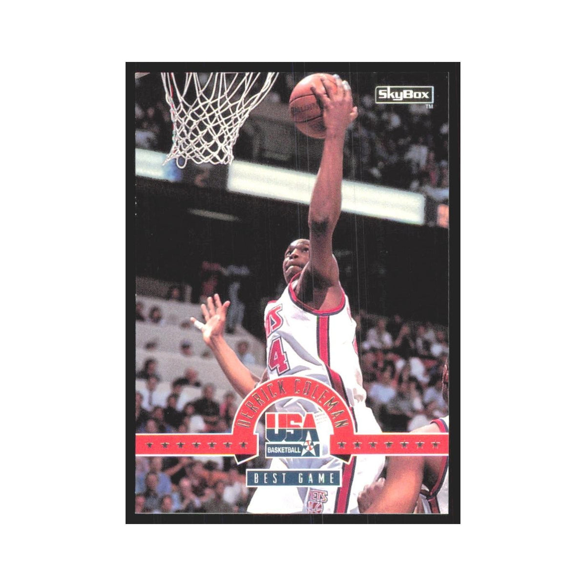 1994 SkyBox USA Derrick Coleman USA #39