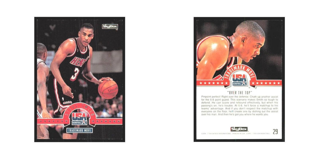 1994 SkyBox USA Steve Smith USA #29