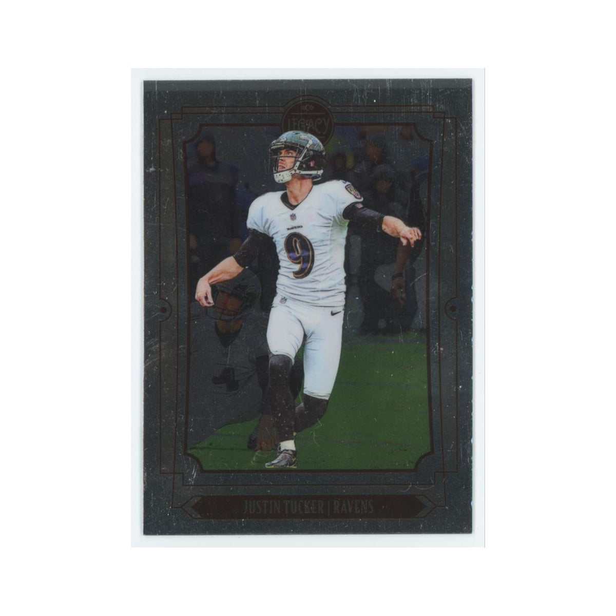 Justin Tucker 2019 Panini Legacy #9 Baltimore Ravens Football Card NM
