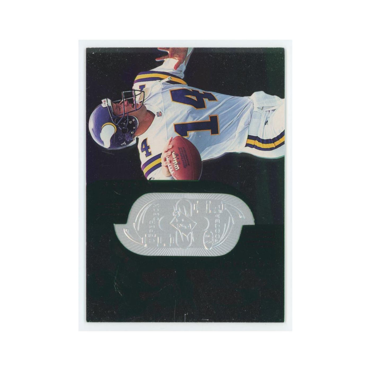 Brad Johnson #/7600 1998 Upper Deck SPx #48 Minnesota Vikings Football Card NM