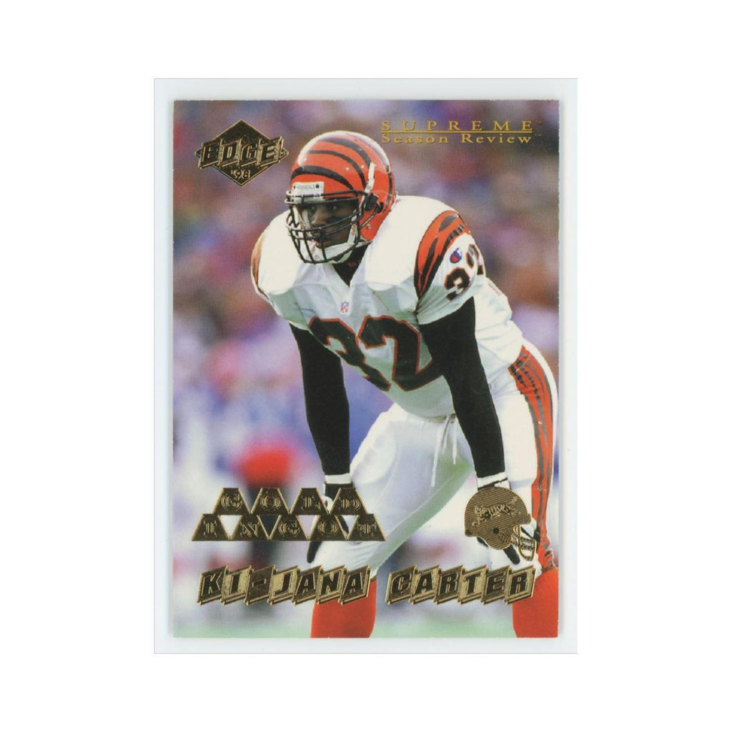 Ki-Jana Carter 1998 Collector's Edge Gold #36 Cincinnati Bengals NM