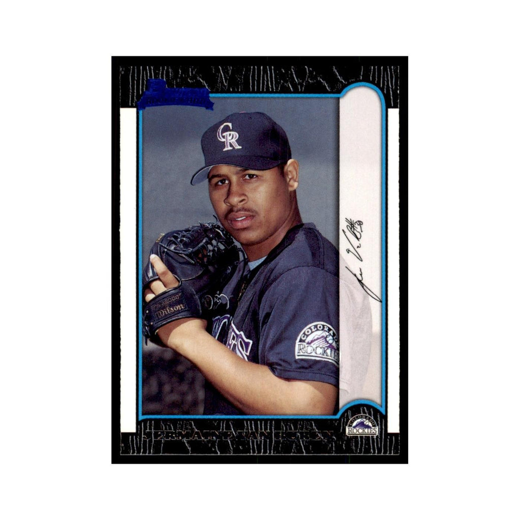 1999 Bowman Jermaine Van Buren Baseball Cards #396